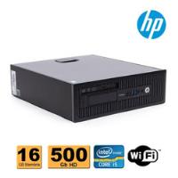 Desktop Hp Prodesk 600 Slim Core I5 4ªg 16gb Ddr3 500gb Wifi, usado comprar usado  Brasil 
