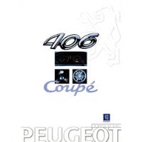 Folder Catálogo Folheto Prospecto Peugeot 406 Coupé (pg062) comprar usado  Brasil 