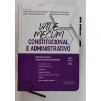 Livro Vade Mecum - Constitucional E Administrativo - 4 Edição 2022 comprar usado  Brasil 