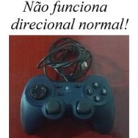 Controle Joystick Logitech Dual Action, Usb, Apenas Para Pc comprar usado  Brasil 