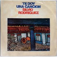 Silvio Rodriguez Te Doy Una Cancion Lp Nacional 1975 Leia, usado comprar usado  Brasil 