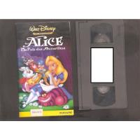 Vhs Alice No País Das Maravilhas - Orig - Disney 2º Versão comprar usado  Brasil 