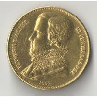 20 Mil Reis Papo De Tucano Ouro 1850 Data Escassa 17.93 Gr  comprar usado  Brasil 