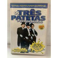 Os Três Patetas Em Parada Musical Dvd Original Usado Dublado comprar usado  Brasil 