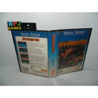 Só Caixa Vazia Pit Fighter Master System S/ Jogo E S/ Manual comprar usado  Brasil 