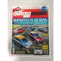 Revista Quatro Rodas 685, Novo Onix, Citroen C3 R1611, usado comprar usado  Brasil 