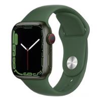 Applewatch 7gps Celular 41mm Verde Trevo Zerado Top Garantia comprar usado  Brasil 