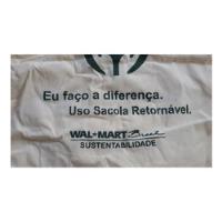 Sacola Em Tecido - Para Compras - Wal Mart - Be comprar usado  Brasil 
