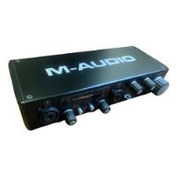 Usado, Placa Interface M Audio M Track Plus 2 Modelo Novo Usada 2x2 comprar usado  Brasil 