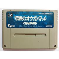 Usado, Ogre Battle March Of The Black Queen - Famicom Nintendo comprar usado  Brasil 