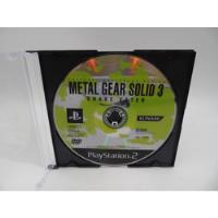 Jogo Ps2 - Metal Gear Solid 3: Snake Eater (1) comprar usado  Brasil 