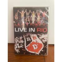Dvd Rbd Live In Rio (1a Tiragem) comprar usado  Brasil 