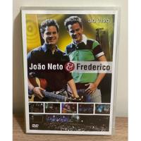 Dvd - João Neto & Frederico - Ao Vivo comprar usado  Brasil 