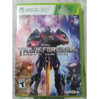 Jogo Transformers Rise Of The Dark Spark Xbox 360 Original  comprar usado  Brasil 