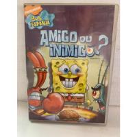 Bob Esponja Amigo Ou Inimigo Dvd Original Usado Dublado comprar usado  Brasil 