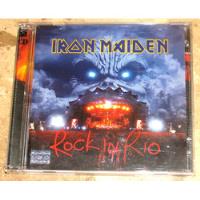 Cd Duplo Iron Maiden - Rock In Rio (2002) C/ Bruce Dickinson, usado comprar usado  Brasil 
