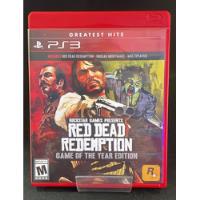 Red Dead Redemption Game Of The Year Ps3 Mídia Física comprar usado  Brasil 
