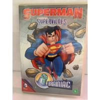 Superman Super Viles Brainiac Dvd Original Usado Dublado comprar usado  Brasil 