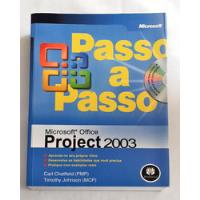 Microsoft Office Project 2003 De Carl Chatfield Pela Bookman (2006) comprar usado  Brasil 