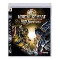 Mortal Kombat Vs Dc Ps3 Midia Fisica Original Play 3  comprar usado  Brasil 