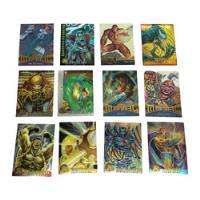 12 Cards Marvel Metal 1995 Variados Kit 03 comprar usado  Brasil 