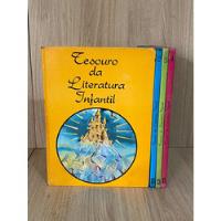 Coleção Tesouro Da Literatura Infantil 4 Volumes comprar usado  Brasil 