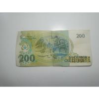 Cédula De 200 Cruzeiros - Nota - República Pátria De Óleo  comprar usado  Brasil 