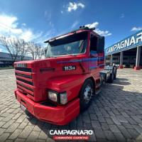 Caminhão Scania 113h 6x2 Vermelho - 1992 comprar usado  Brasil 