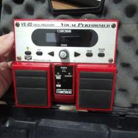 Usado, Pedal De Efeito Boss Vocal Effects Performer Ve-20  Vermelho comprar usado  Brasil 