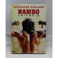 Dvd Rambo Trilogia - Diversos - Sylvester Stallone comprar usado  Brasil 