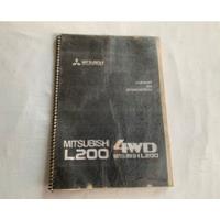 Manual Mitsubishi L-200 91/95 Primeiros Modelos 4x2 4x4 Leia comprar usado  Brasil 