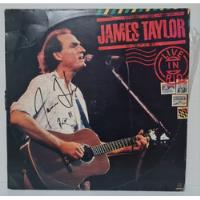 Lp James Taylor - Live In Rio Autografado, usado comprar usado  Brasil 