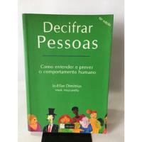 Usado, Livro Decifrar Pessoas Comportamento Humano 10 Edição J197 comprar usado  Brasil 