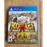 Rock Of Ages 3 Make & Break (mídia Física) - Ps4 comprar usado  Brasil 
