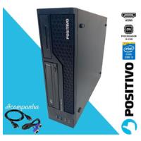 Cpu Desktop Positivo I3-4160 4ºg Hd 500gb Ram 4gb Windows 10 comprar usado  Brasil 