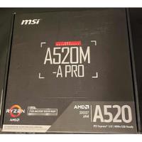 Placa Mãe Msi Amd A520-a Pro Am4 comprar usado  Brasil 