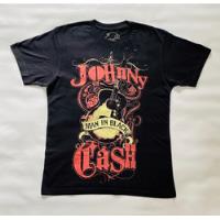 Camiseta Johnny Cash Banda Rock Country Blues Seminova comprar usado  Brasil 
