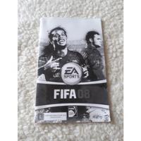 Manual Original Nacional Do Jogo Fifa 08 Playstation 2 Ps2 comprar usado  Brasil 