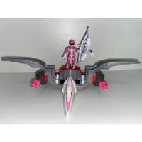 Power Rangers Zord Pterodactyl Rosa Imaginext - Mattel comprar usado  Brasil 