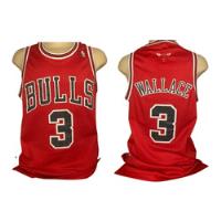 Camisa Chicago Bulls Nba Wallace, usado comprar usado  Brasil 
