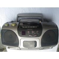 Rádio Cassete Cd Micro Sistem Aiwa Portátil - ( Leia  ) comprar usado  Brasil 