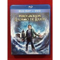 Blu-ray + Dvd - Percy Jackson E O Ladrão De Raios - 2 Discos comprar usado  Brasil 