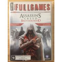 Jogo Pc Dvd Revista Fullgames - Assassin's Creed Brotherhood comprar usado  Brasil 