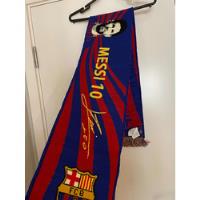 Cachecol Messi Barcelona Oficial Licenciado comprar usado  Brasil 