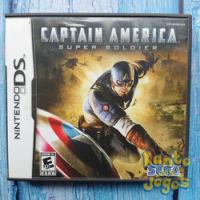 Captain America Super Soldier Nintendo Ds, usado comprar usado  Brasil 