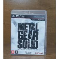 Metal Gear Solid: The Legacy Collection  Metal Gear Solid St, usado comprar usado  Brasil 