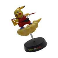 Boneco Pikachu Goku Pokémon Dragon Ball Action Figure 19cm comprar usado  Brasil 