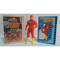 1987 Super Powers Flash C/ Biocard E Mini-comic Estrela!, usado comprar usado  Brasil 