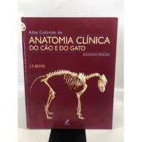 Livro Atlas Colorido Anatomia Clínica Do Cão E Do Gato N626, usado comprar usado  Brasil 