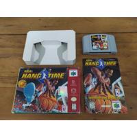 Nba Hang Time N64 P/ Nintendo 64 C/ Caixa E Manual Original comprar usado  Brasil 